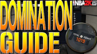 NBA 2K15 MyTeam Tips: HOW TO GET 3 STARS IN DOMINATION! BEST DOMINATION TIPS GUIDE (Glitch Tutorial)