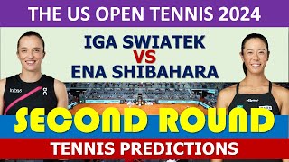 Iga Świątek vs. Ena Shibahara | 2024 US Open Round 2