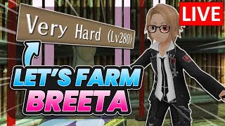 Let's Farm Breeta Very Hard Lv 280 with Viewers! - Toram Online Live Stream #shorts