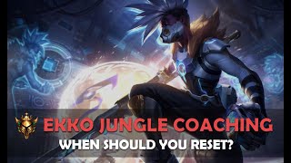 [Gold] Ekko Jungle Coaching | Reset Timings and the Importance of Staying Synced with your Team