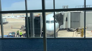 American Airlines  Airbus A321eow landing in Orlando MCO from Dallas (DFW)