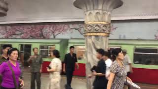 North Korea of Pyöngyang subway