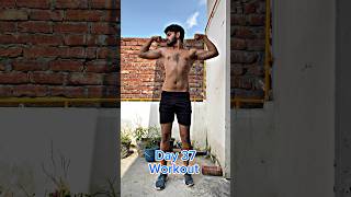 Home workout day 37 (Restart) #fitness #homeworkout #shortsfeed #shorts #viralshort #motivation