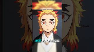 Rengoku's Flame-colored Hair. #demonslayer #anime