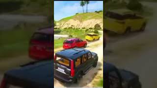 Scorpio s11 vs Indian cars drag race in gta5,#gta5 #indiancars #scorpio#haryanahood