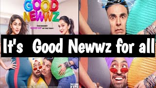 Good Newwz review I Akshay Kumar, Kareena Kapoor, Kiara Advani I Hindi film review