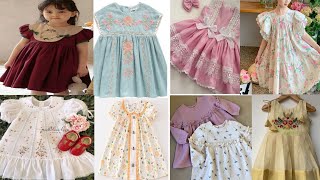 top baby girl frock designs ideas|| latest summer top baby girl frock designs 2024