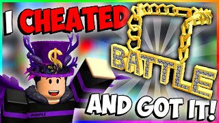 How I CHEATED and got the 'GoldLika BATTLE' FREE!!!