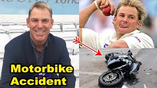 Former Australia spinner Shane Warne injures himself in motorbike accident l Mk News