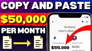 SECRET METHOD! 🤫 Just Copy and Paste and Earn $50,000 Per Month | Make Money Online