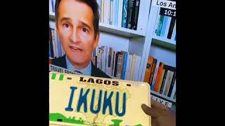 ‘Ikuku’ — Alexx Ekubo Shows Off Customised Number Plate