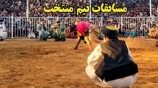 کشتی دیدنی بین محمد نادر پهلوان و علی احمد پهلوان