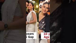 Kareena Kapoor Khan and Saif Ali Khan shares 10 Year Age Difference. Shahid Kapoor and Mira Rajput