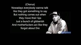 Dr. Dre - Forgot About Dre Ft. Eminem (Intrumental Beat w/Lyrics)