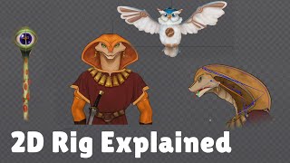 Spine 2D Tutorial, Rig Explained: Part5