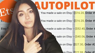 How I Make ETSY SALES on AUTOPILOT (No Paid Ads | Etsy SEO Strategy)