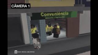 Tragic shooting in Brazil caught on CCTV | Roblox