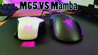 Razer Mamba vs Corsair M65