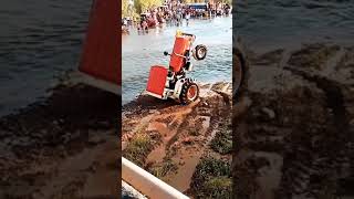 Swaraj 855 Tractor Stunt on Beach