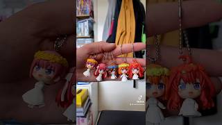 I Collected ALL 5 Quintessential Quintuplets Blind Box Keychains #anime #quintessentialquintuplets