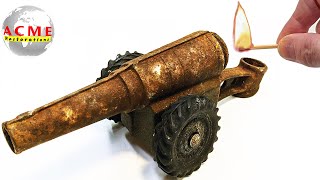 Restoration of 60 Year Old Gas Cannon - Will it Still Fire?