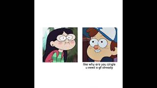 Dang dipper did her dirty😭💀 (gravity falls)