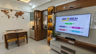 2BHK Home Interior | Park Connect | Hinjewadi, Phase 1, Pune | Decorich Interiors