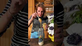 Romige smoothie met havermout, blauwe bessen en munt 🫐🥤 | Sofie Dumont #Shorts