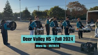 Deer Valley HS 2024 (fall) - Warm Up