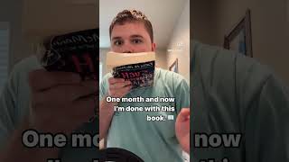 One month and I’m done with this book #fyp #blink #reading #bookworm #booktube  #fypyoutube #funny