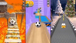 Going Balls vs Rolling Ball Sky Escape vs Rollance - All Levels Android, iOS Gameplay - NEW UPDATE