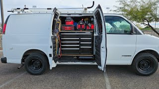 Maintenance tech van setup. #vantour  #handyman  #pepegomez