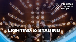 ISE 2025 Lighting & Staging Technology Zone