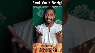 The importance of feeling your Body for #VoiceTraining 11 #vocaltraining