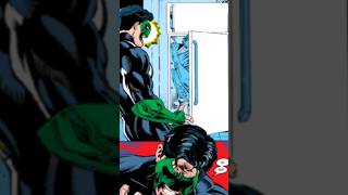 Green Lantern discovers his girlfriends dead body in a fridge. #dccomics #greenlantern #sixxgoblin