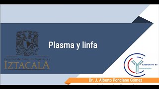 Plasma y linfa