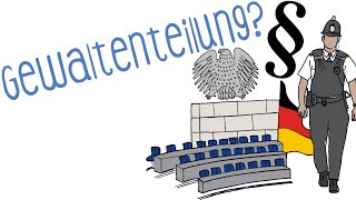 Gewaltenteilung - einfach erklärt!