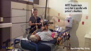 Medcare Repositioning Sling - Raising a Patient