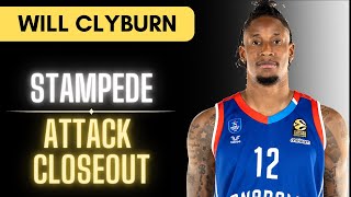 Stampede: Will Clyburn's Art of the Closeout Attack