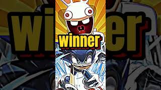 Raving Rabbid vs Archie sonic edit #edit #ravingrabbids #1v1 #archiesonic