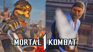 MK1 - Takeda Vs Sub Zero Gameplay