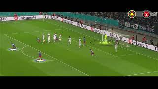 FCSB vs Midtjylland Goool F. Tanase FCSB Europa League