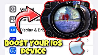 Boost Your Any IOS Device For Gaming Ipad or IPhone for Pubg Mobile