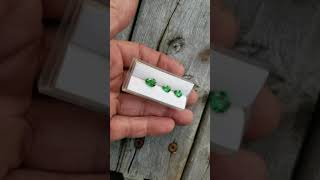 Natural Tsavorite garnets