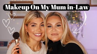 Makeup on my Iranian Mother-In-Law |  Evening Makeup Mature Skin Tutorial