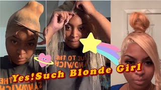 Giving Life!👱🏾‍♀️ 613 Blonde Lace Wig Install! Back To School Wig Review Ft.