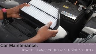 How to Change The Car Engine Filter