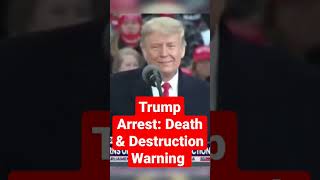 Trump arrest will cause death & destruction #shorts #trendingshorts #trumparrest #usa