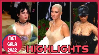 Met Gala 2022 Red Carpet Highlights | Met Gala Dresses #metgala2022