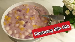 Ginataang Bilo-Bilo/How to cook small glutinous rice balls in coconut milk? Food 4 Hjo by Mom C